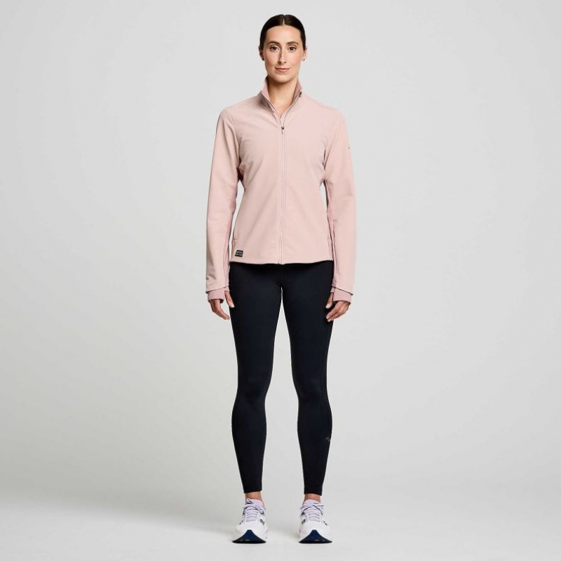 Pink Saucony Triumph Women's Jacket | USA HMBKIQ