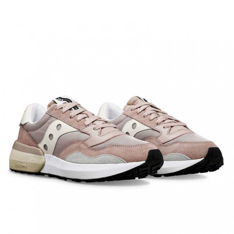 Pink / Cream Saucony Jazz NXT Men's Sneakers | USA JPDZIN