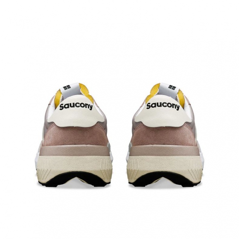 Pink / Cream Saucony Jazz NXT Men's Sneakers | USA JPDZIN