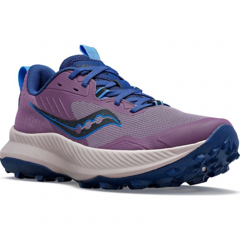 Purple Saucony Blaze TR Women's Trail Running Shoes | USA XMGPAS