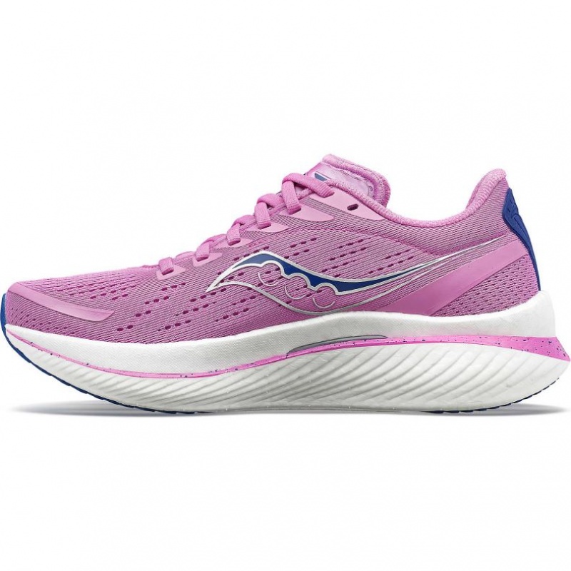 Purple Saucony Endorphin Speed 3 Women's Running Shoes | USA EITLSP