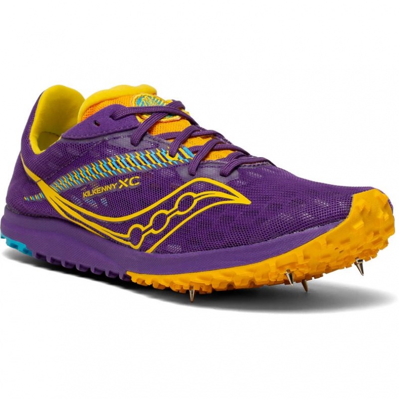 Purple Saucony Kilkenny XC9 Women's Spikes | USA EPRHDX