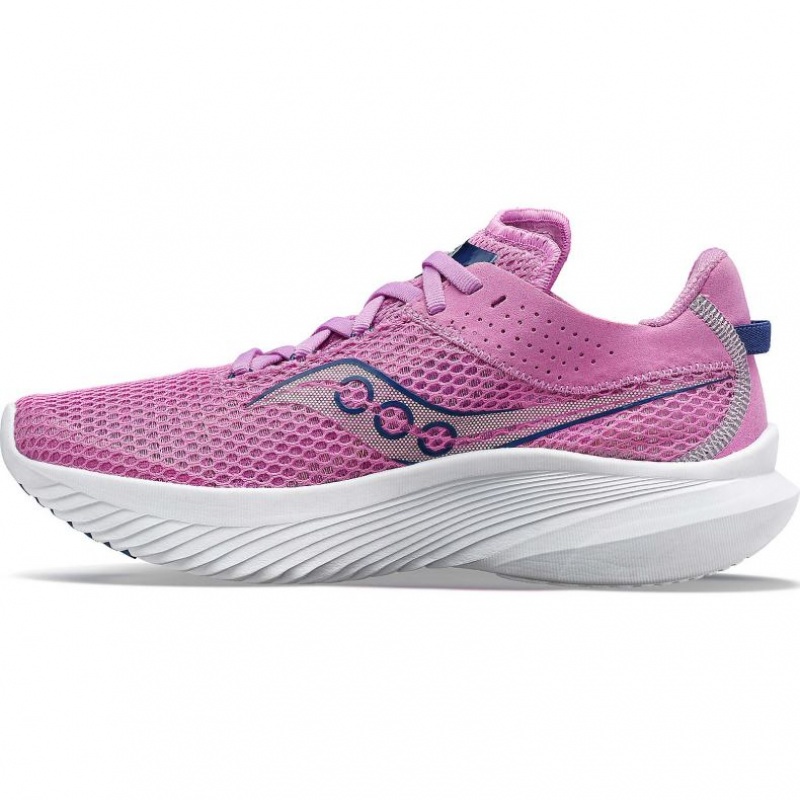 Purple Saucony Kinvara 14 Women's Running Shoes | USA NJWUVA