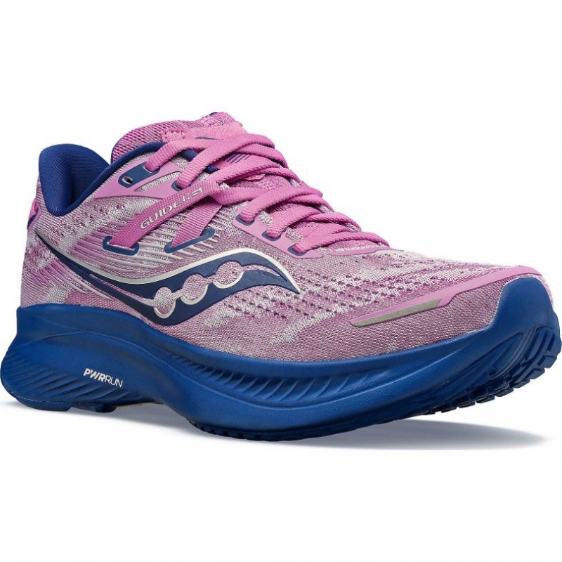 Purple / Indigo Saucony Guide 16 Women's Running Shoes | USA ATLPUN