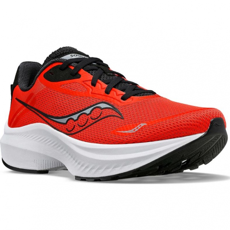 Red Saucony Axon 3 Men's Running Shoes | USA VFCHZJ