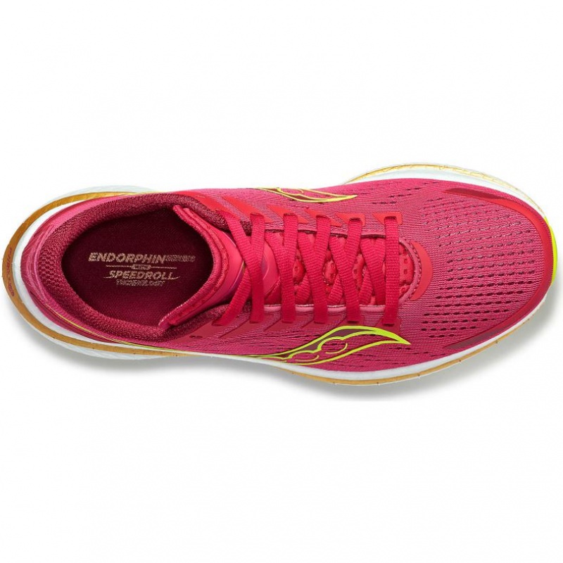 Red Saucony Endorphin Speed 3 Women's Running Shoes | USA UMTSLE