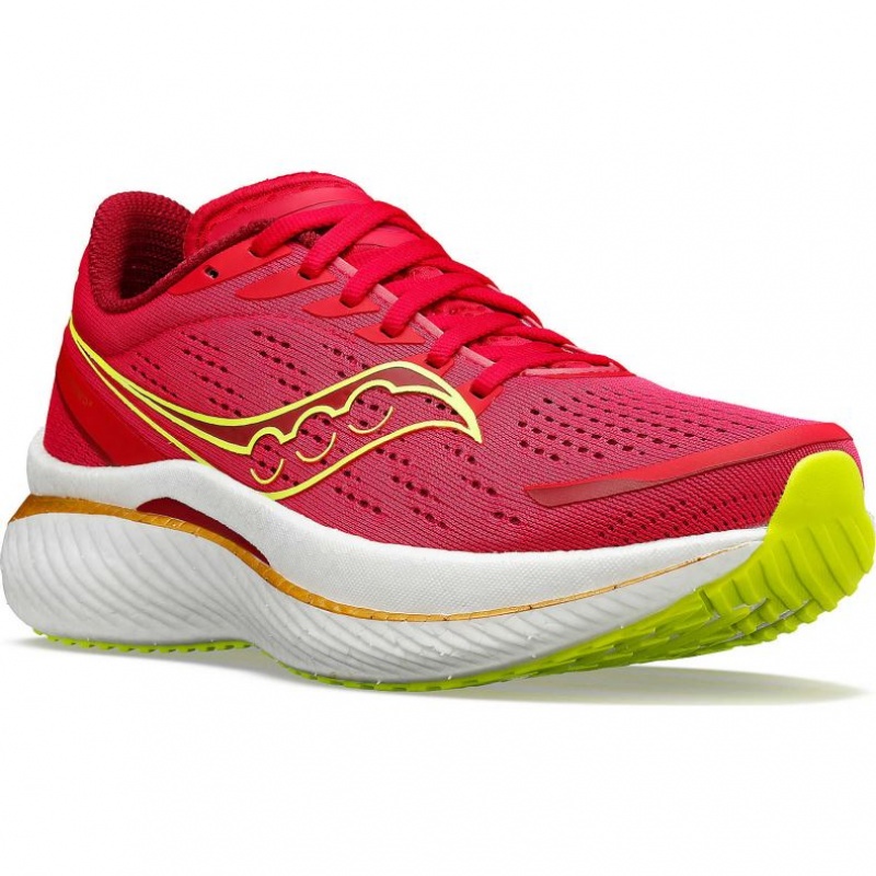 Red Saucony Endorphin Speed 3 Women's Running Shoes | USA UMTSLE