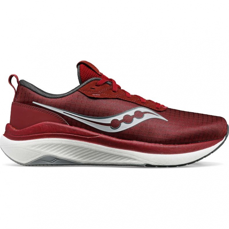 Red Saucony Freedom Crossport Men\'s Running Shoes | USA ZIVNMT