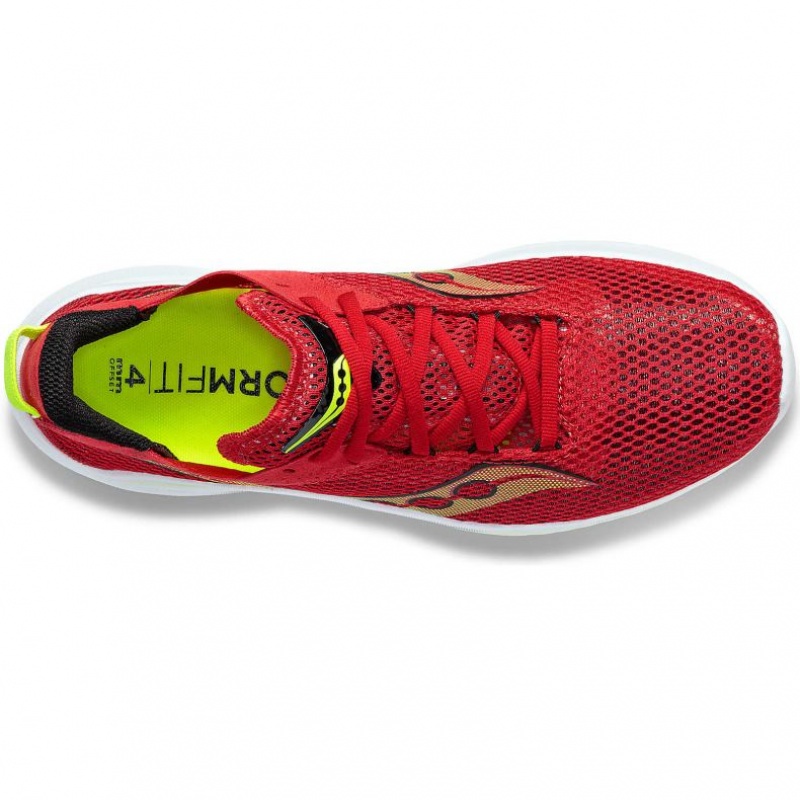 Red Saucony Kinvara 14 Men's Running Shoes | USA ARPQDV