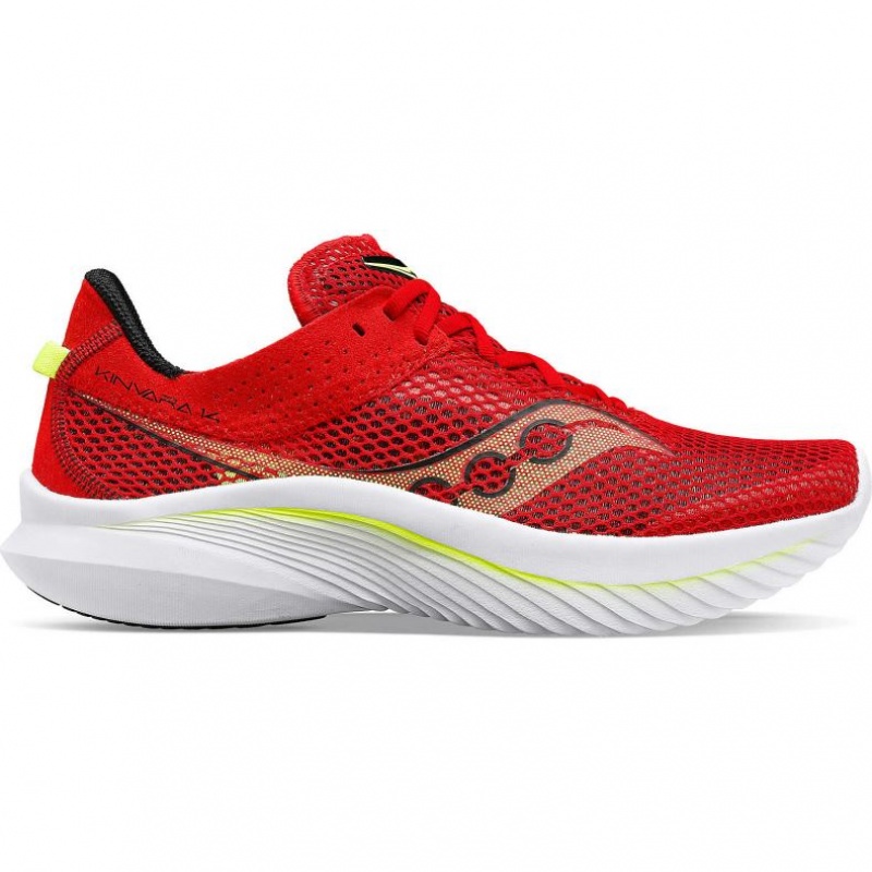 Red Saucony Kinvara 14 Men\'s Running Shoes | USA ARPQDV