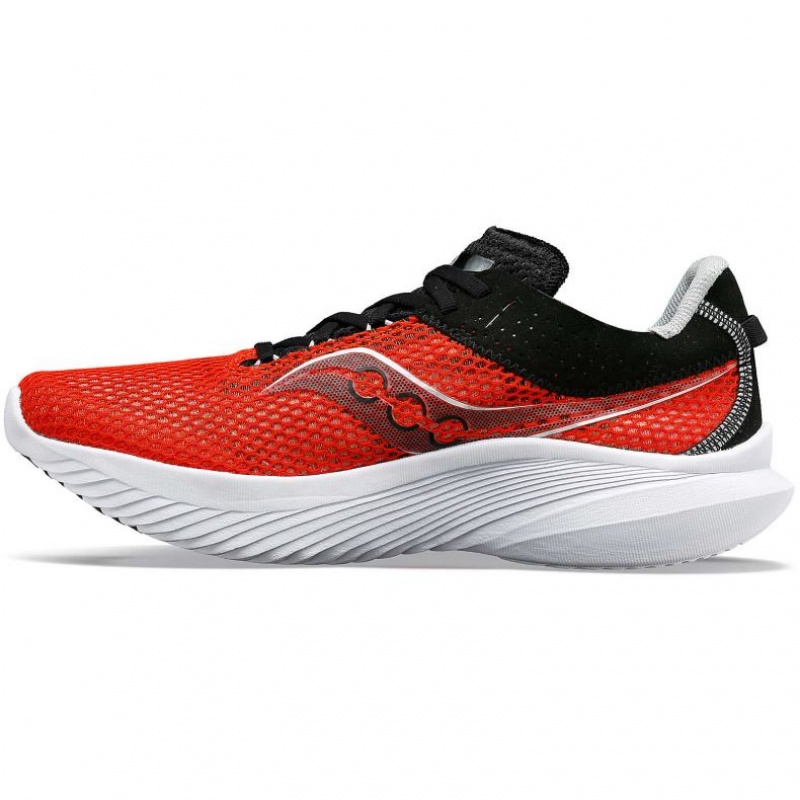 Red Saucony Kinvara 14 Men's Running Shoes | USA JTEUOV