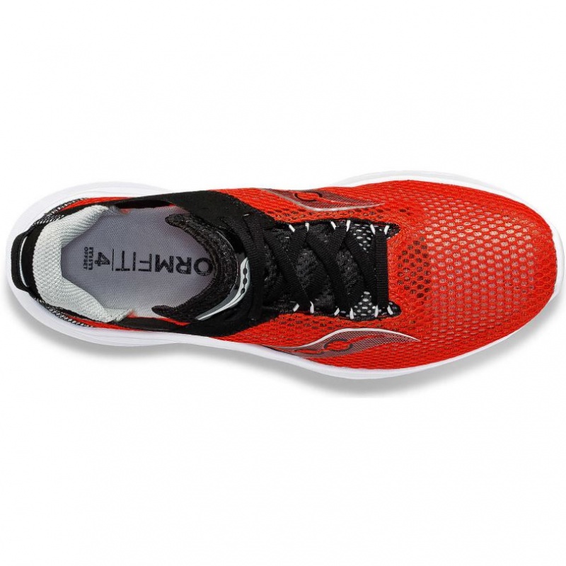 Red Saucony Kinvara 14 Men's Running Shoes | USA JTEUOV