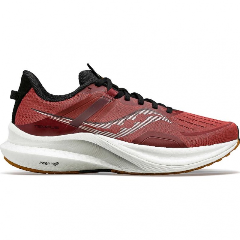 Red Saucony Tempus Men\'s Running Shoes | USA DYNXGW