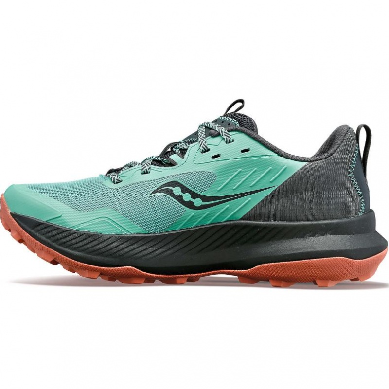 Turquoise Saucony Blaze TR Women's Trail Running Shoes | USA EQWFXJ