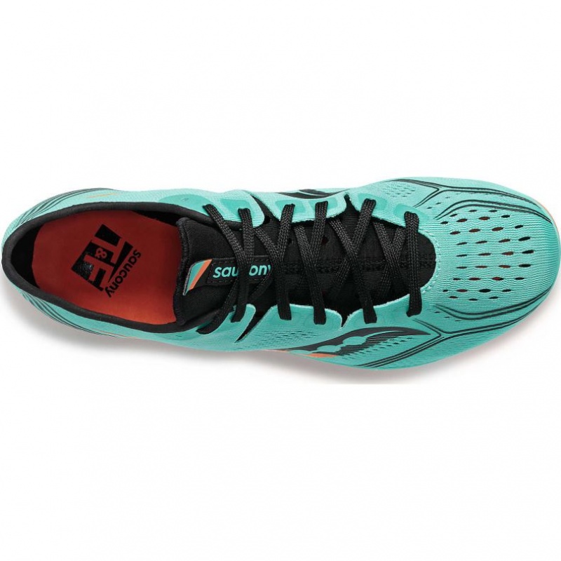 Turquoise Saucony Endorphin 3 Men's Spikes | USA JGVSPQ