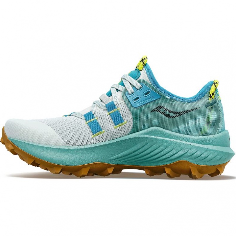 Turquoise Saucony Endorphin Rift Women's Trail Running Shoes | USA AYHNVL