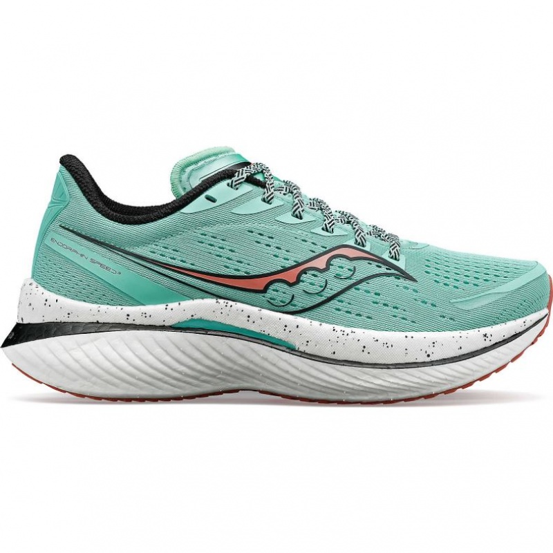 Turquoise Saucony Endorphin Speed 3 Women\'s Running Shoes | USA BFMSEN