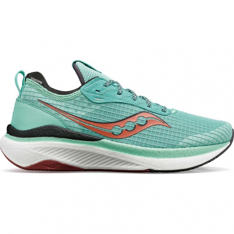 Turquoise Saucony Freedom Crossport Women\'s Running Shoes | USA UCYMGA