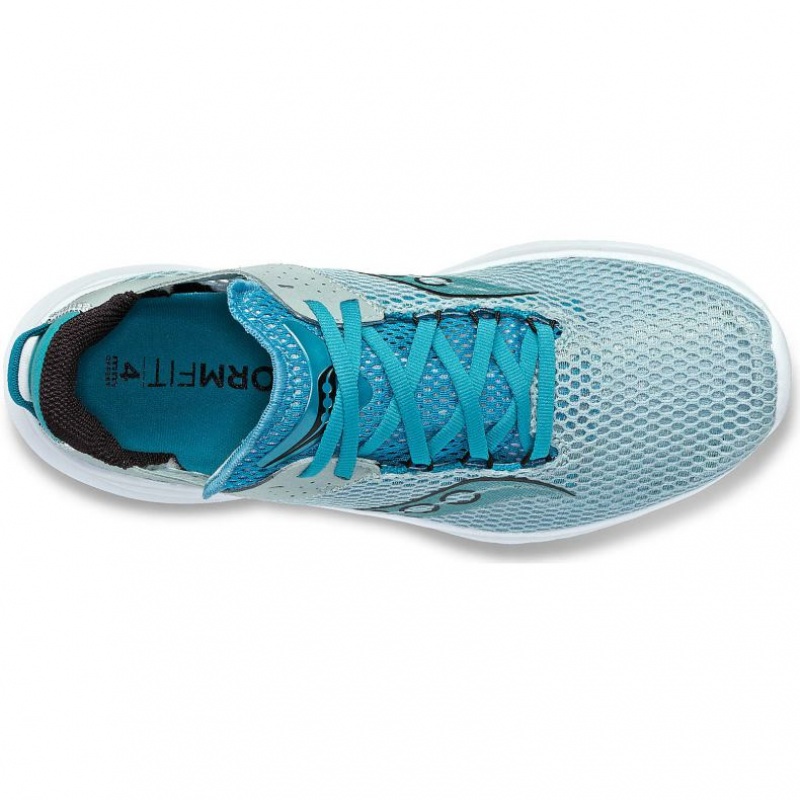 Turquoise Saucony Kinvara 14 Women's Running Shoes | USA CFIWVJ