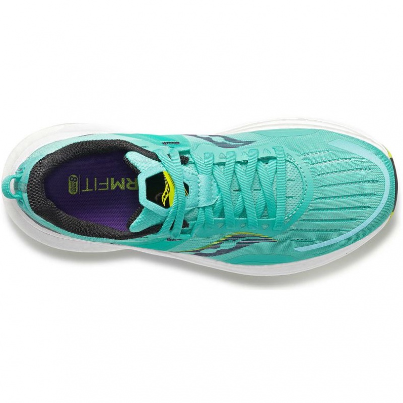 Turquoise Saucony Tempus Women's Running Shoes | USA GIRSNQ