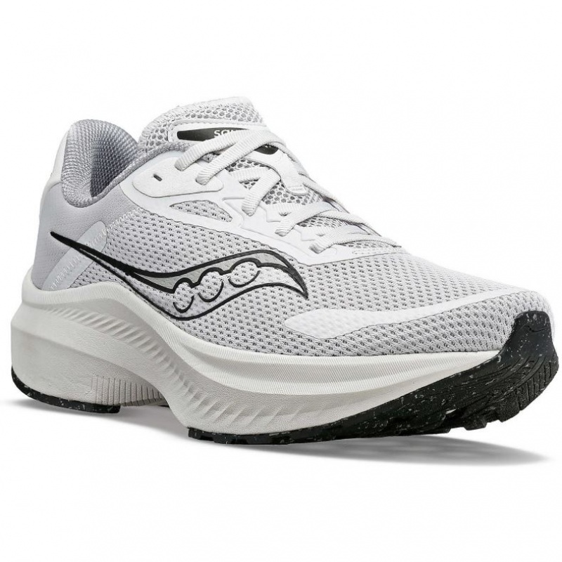 White Saucony Axon 3 Men's Running Shoes | USA ULYAEM