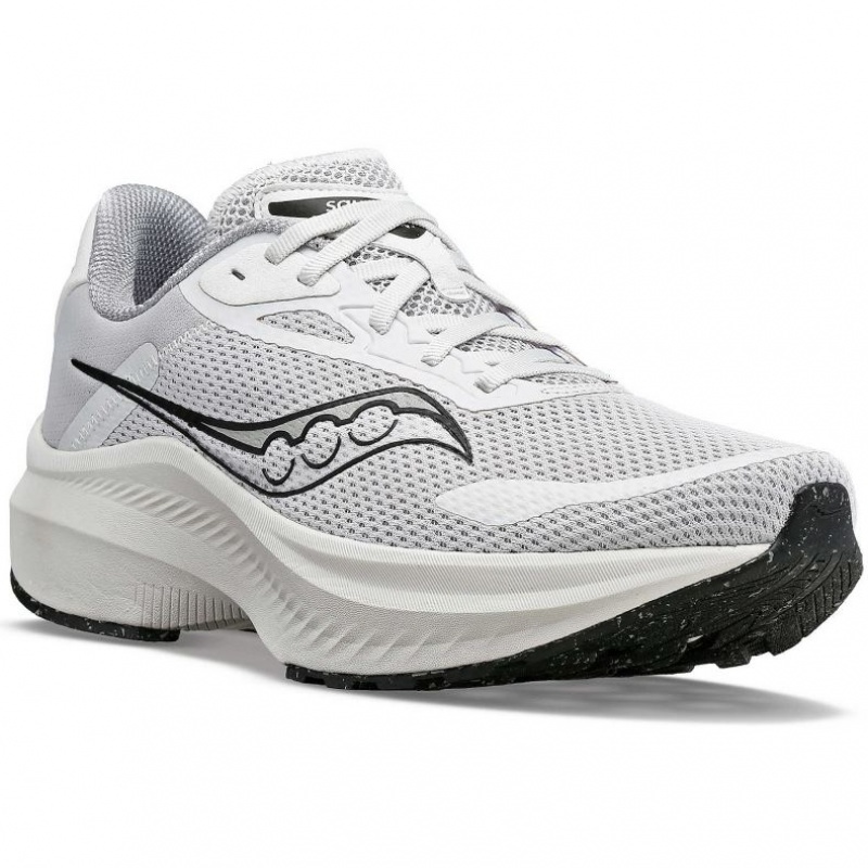 White Saucony Axon 3 Women's Running Shoes | USA RHQBKZ