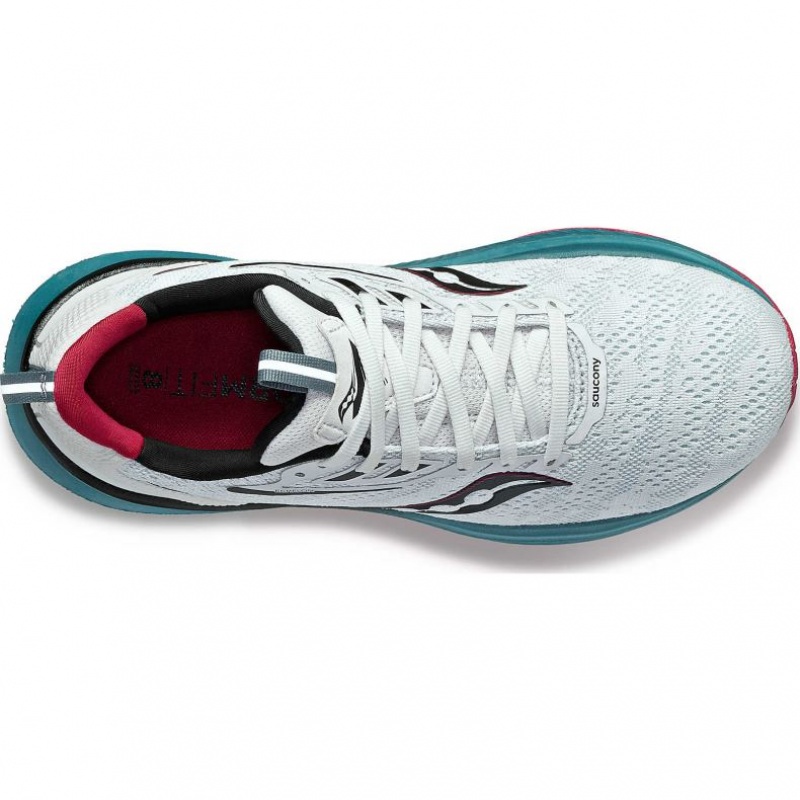 White Saucony Echelon 9 Women's Running Shoes | USA RTXGJE