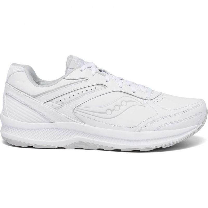 White Saucony Echelon Walker 3 Extra Men\'s Wide Running Shoes | USA GRHXKI