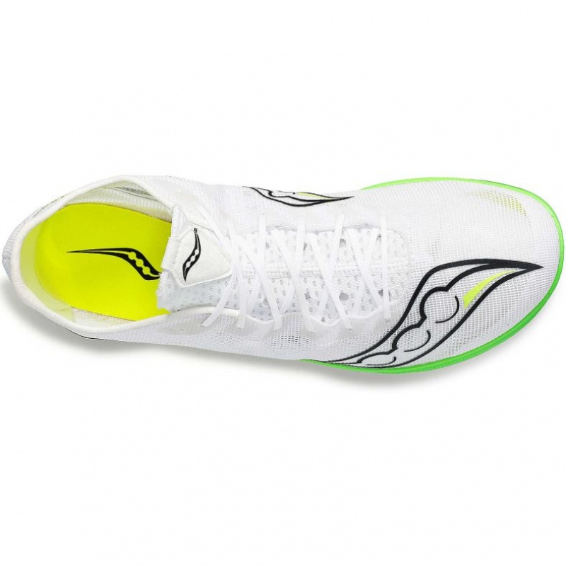 White Saucony Endorphin Cheetah Men's Running Shoes | USA AOETWQ