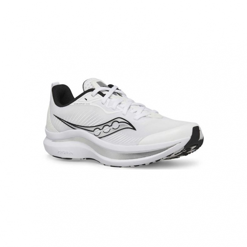 White Saucony Endorphin KDZ Big Kids' Sneakers | USA RNTFQU