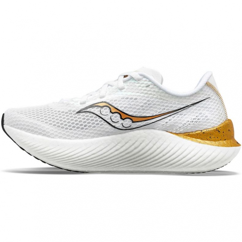 White Saucony Endorphin Pro 3 Men's Running Shoes | USA EZFLPH