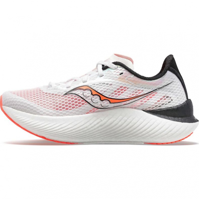 White Saucony Endorphin Pro 3 Women's Running Shoes | USA MDUGCY