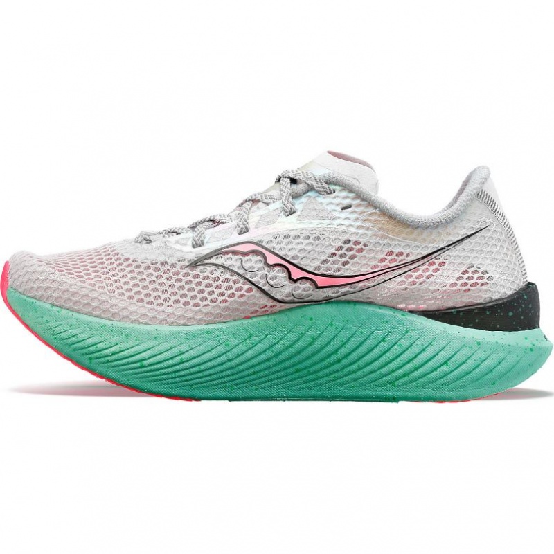 White Saucony Endorphin Pro 3 Women's Running Shoes | USA FVJPHZ