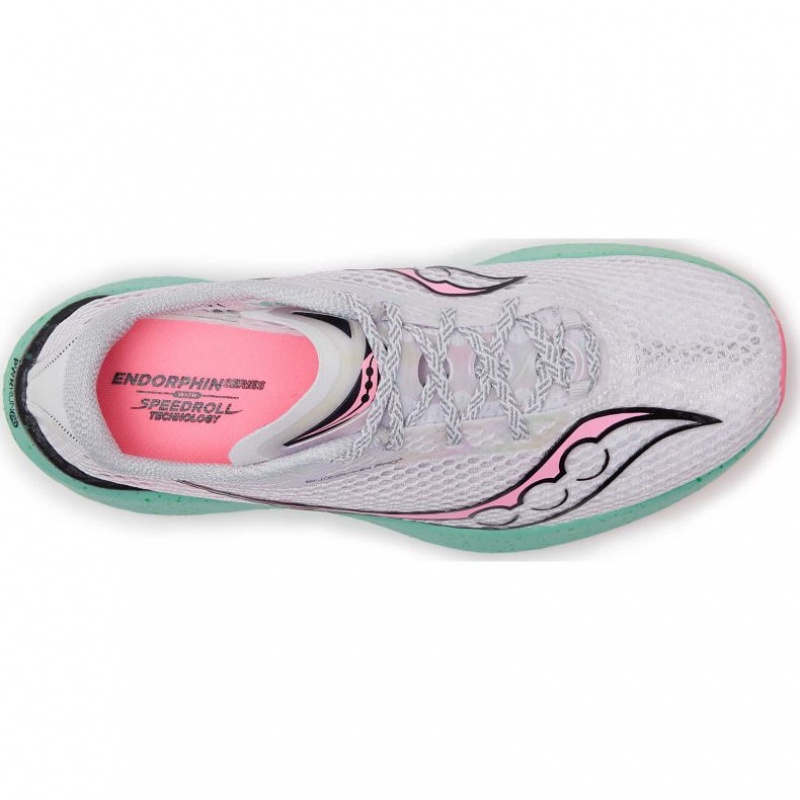 White Saucony Endorphin Pro 3 Women's Running Shoes | USA FVJPHZ