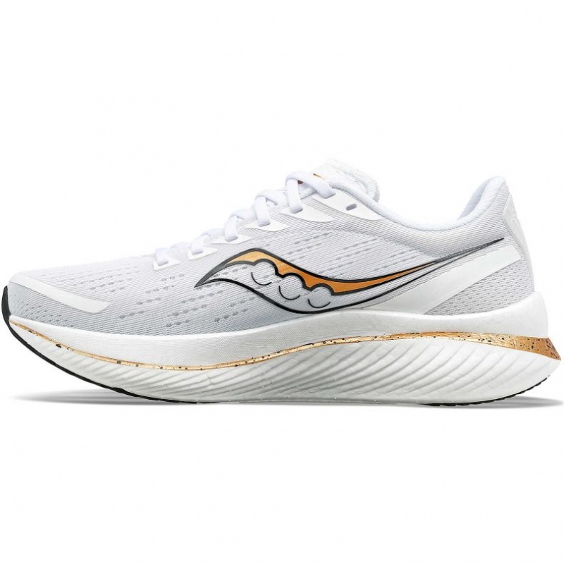 White Saucony Endorphin Speed 3 Men's Running Shoes | USA JLYQPS