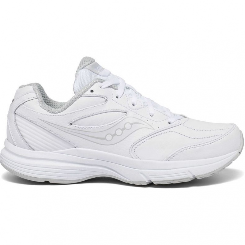 White Saucony Integrity Walker 3 Extra Women\'s Wide Running Shoes | USA IRGMTO