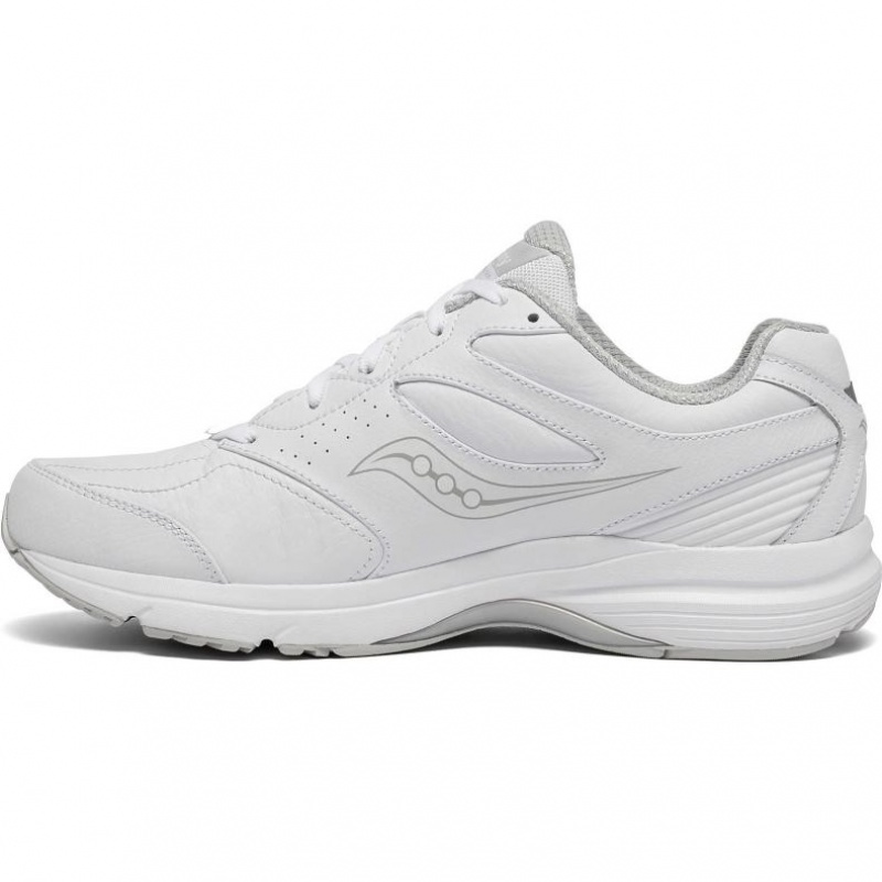 White Saucony Integrity Walker 3 Men's Walking Shoes | USA WBKLPZ