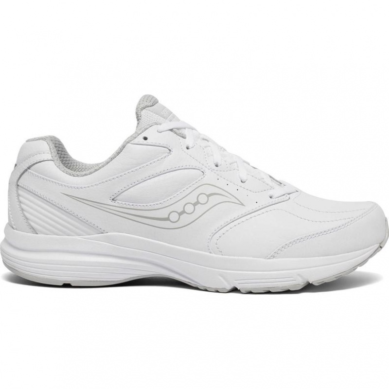 White Saucony Integrity Walker 3 Men\'s Walking Shoes | USA WBKLPZ