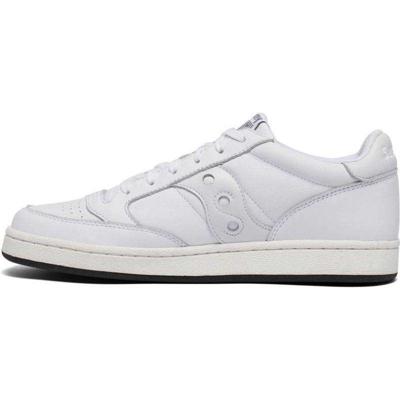 White Saucony Jazz Court Women's Sneakers | USA YABGCF