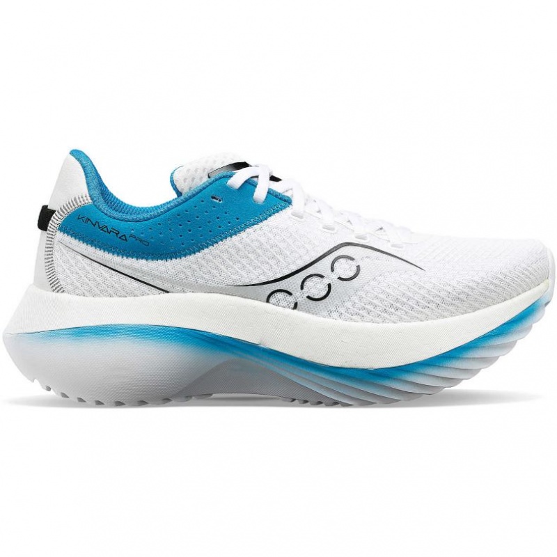 White Saucony Kinvara Pro Women\'s Running Shoes | USA TZCDPF