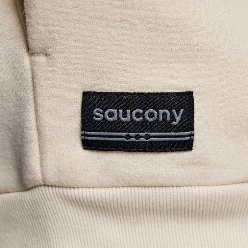 White Saucony Recovery Crew Women's Sweatshirt | USA IYBDWQ