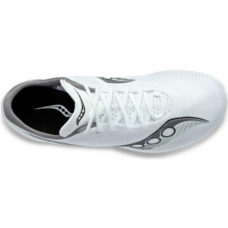 White Saucony Velocity MP Men's Running Shoes | USA SAHNGL