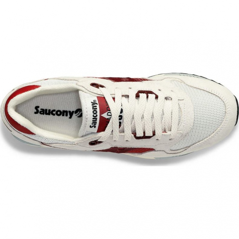 White / Red Saucony Shadow 5000 Men's Sneakers | USA WNXJMI