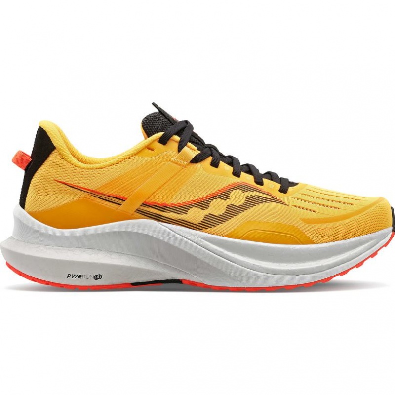 Yellow Saucony Tempus Men\'s Running Shoes | USA ZRVNHJ